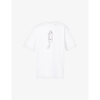 DUE DILIGENCE HAND-DRAWN GRAPHIC-PRINT BOXY-FIT COTTON-JERSEY T-SHIRT