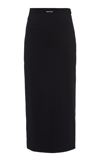 MIU MIU STRETCH-JERSEY MIDI SKIRT