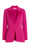 Jonathan Simkhai Exclusive Jessie Crepe Blazer In Pink