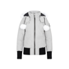 Moose Knuckles Debbie Bomber Jacket Wintercoat In Grey