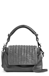 Day & Mood Milicent Leather Crossbody Bag In Anthracite