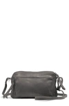 Day & Mood Media Leather Crossbody Bag In Anthracite