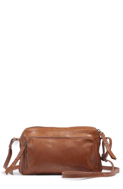 Day & Mood Milicent Leather Crossbody Bag In Brown