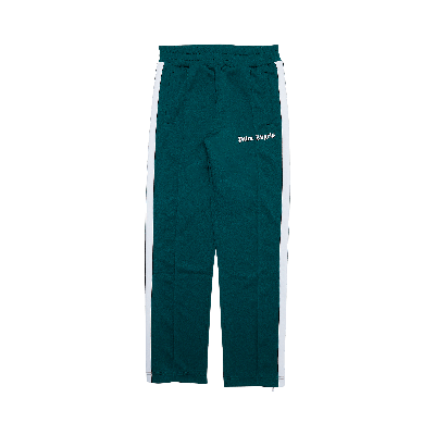 Pre-owned Palm Angels Classic Track Pants 'green/white'