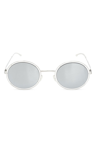 Mykita Giselle Rounded In Silver