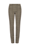 CHLOÉ CHLOÉ CHECKED TAPERED TROUSERS