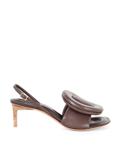 Jacquemus Les Sandales Cuscinu Pumps In Brown