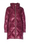 Herno A-shape Ultralight Down Jacket In Purple