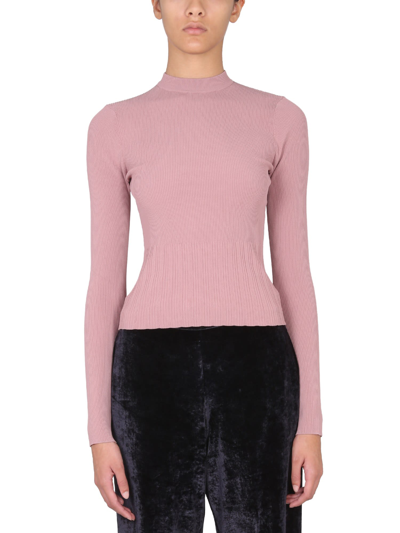 Proenza Schouler White Label Turtleneck Top In Pink