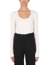Proenza Schouler White Label Ribbed Sweater. In Bianco