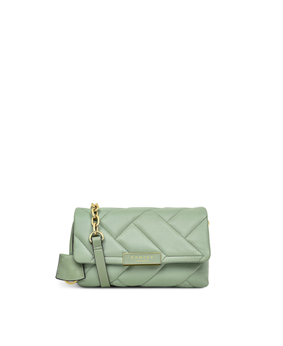 Radley London Women's Printed Leather Tote Green Size Small