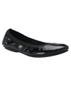 Bandolino Edition  Womens Slip On Cushion Insole Ballet Flats In Black