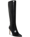 MADDEN GIRL CHANTELLE CROCO-EMBOSSED DRESS BOOTS