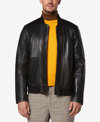 MARC NEW YORK MEN'S MACNEIL SMOOTH LEATHER BOMBER JACKET