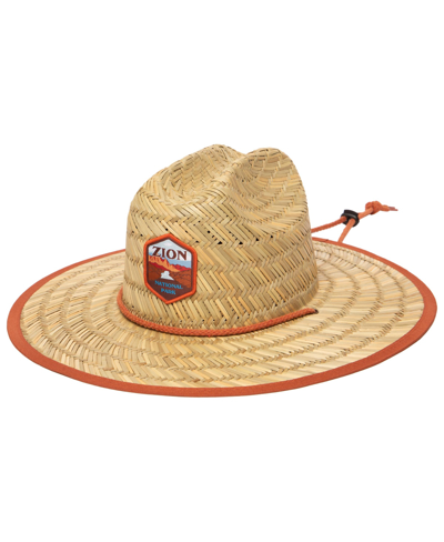 National Parks Foundation Men's Straw Lifeguard Sun Hat In Zion