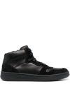 Geox Magnete Lace-up Boots In 黑色