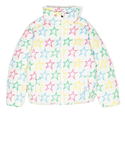 PERFECT MOMENT NUUK STAR-PRINT PADDED JACKET