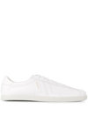 LANVIN WOMEN'S  WHITE LEATHER SNEAKERS