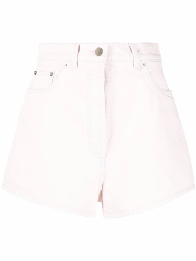 Prada Women's  Pink Cotton Shorts
