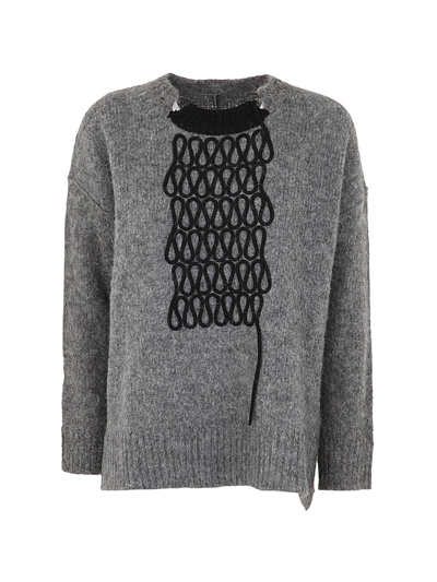 Pierantonio Gaspari Womens Grey Sweater
