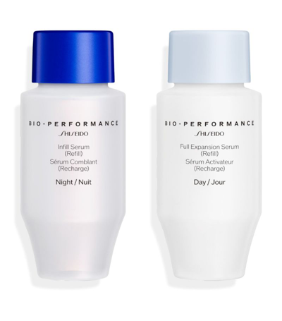 Shiseido Bio-performance Skin Filler Serum Duo Refill (2 X 30ml) In White