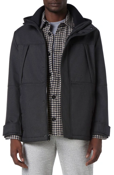 Andrew Marc Tompkins Parka Jacket In Black