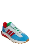 Adidas Originals Retropy E5 Sneaker In Blue Tint/ Vivid Red