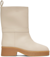 STELLA MCCARTNEY OFF-WHITE SKYLA ALTER SPORT MAT BOOTS