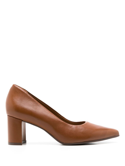 Studio Chofakian Studio 122 70mm Pumps In Brown