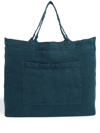 Once Milano Pocket Weekend Bag In Blue