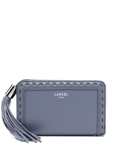 Lancel Premier Flirt Compact Wallet In Blue