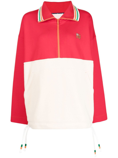 Bapy By *a Bathing Ape® Two-tone Light Jacket In Red