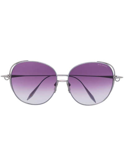 DITA EYEWEAR AROHZ OVERSIZE ROUND-FRAME SUNGLASSES 