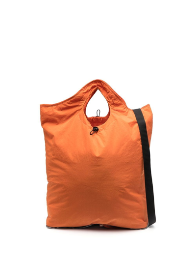 Craig Green Drawstring Tote Bag In Orange
