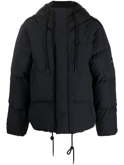 Holden Padded Hooded Jacket In Black