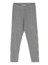 Golden Goose Patterned Leggings In Grey