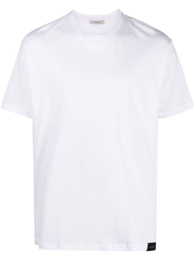 Low Brand Crew Neck Short-sleeved T-shirt In White