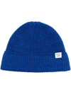 NORSE PROJECTS LOGO-PATCH KNITTED BEANIE