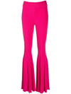 ANTONINO VALENTI FLARED KNITTED TROUSERS