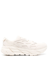 Hoka Cliftons Mens Breathable Tie String Athletic And Training Shoes In Neutrals