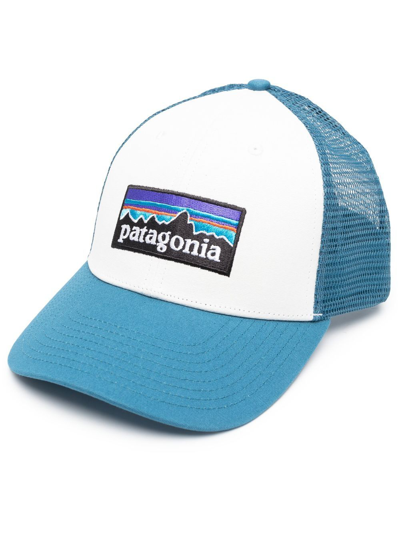 Patagonia Logo-embroidered Baseball Cap In Blue