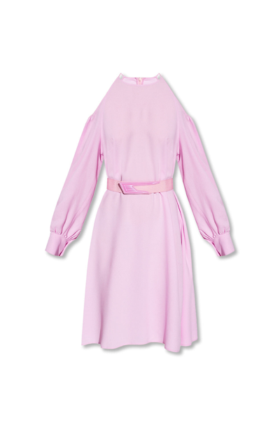 Stella Mccartney Dress With Denuded Shoulders In Standard