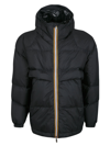 K-way Black Down Jacket In 193
