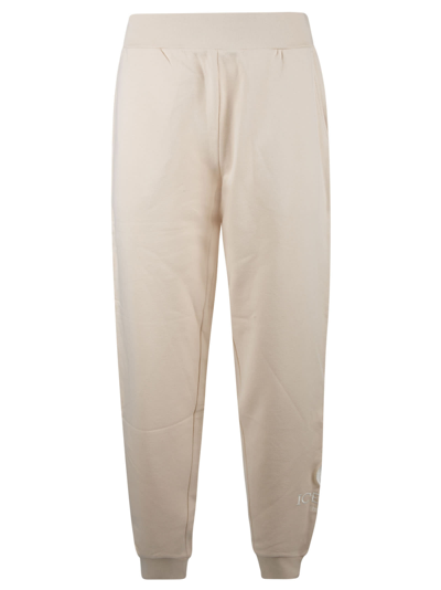 Iceberg Logo Embroidered Rib Track Trousers In 1342