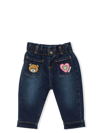 MOSCHINO JEANS WITH PRINT