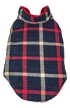 PETKIT PET LIFE® ALLEGIANCE CLASSIC PLAID PRINT PET COAT