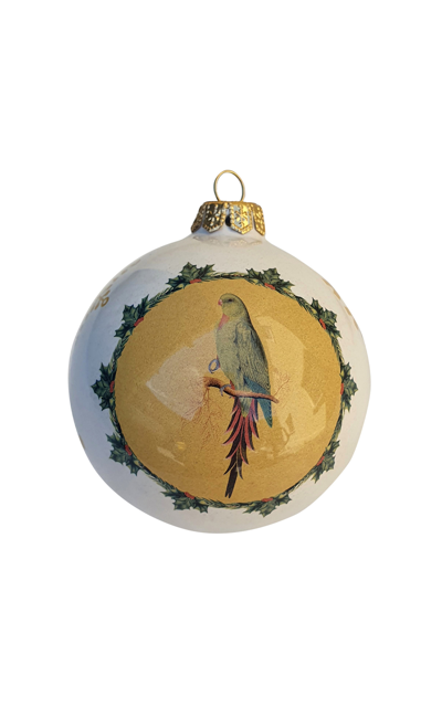 Les-ottomans Hand-crafted Christmas Ball In Multi