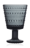 Iittala Kastehelmi Dark Grey Universal Glass, Set Of 2 In Dark Grey