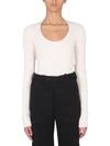 Proenza Schouler White Label Ribbed Sweater. In White