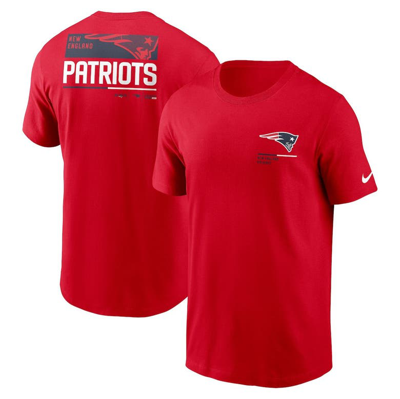 Nike Red New England Patriots Team Incline T-shirt